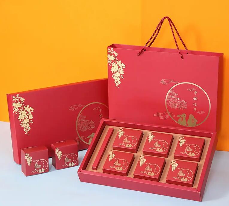 精品茶叶月饼礼盒